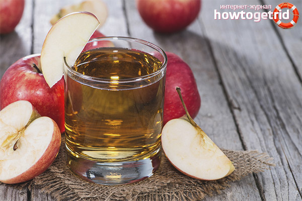 Jus de pomme pour perdre du poids