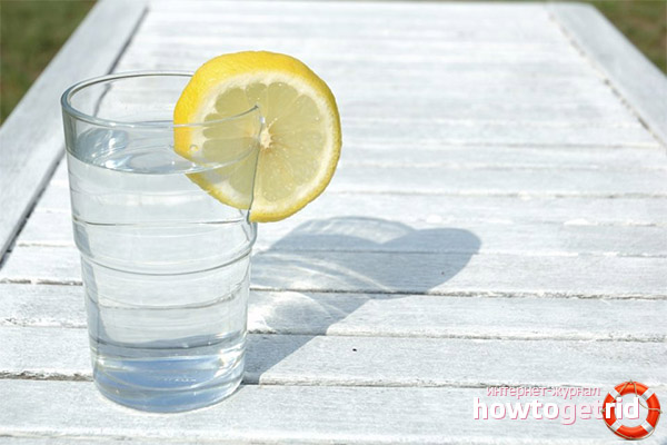 Comment utiliser de l'eau avec du citron
