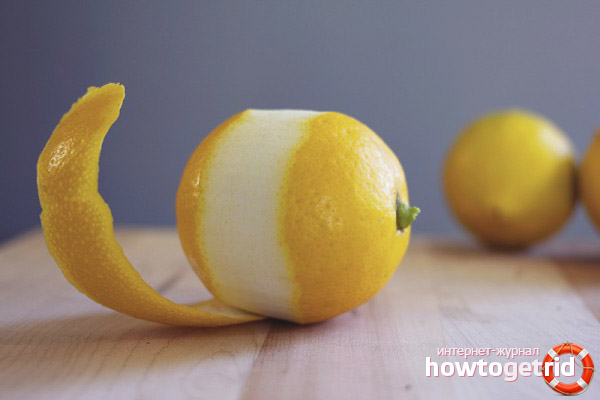 Est-il possible de manger un zeste de citron