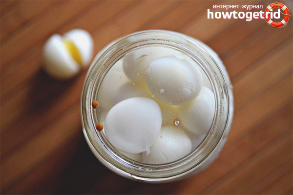 Oeufs de caille marinés originaux
