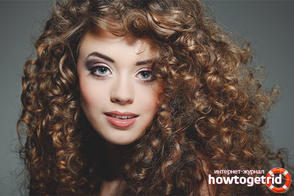 Soin des cheveux bouclés