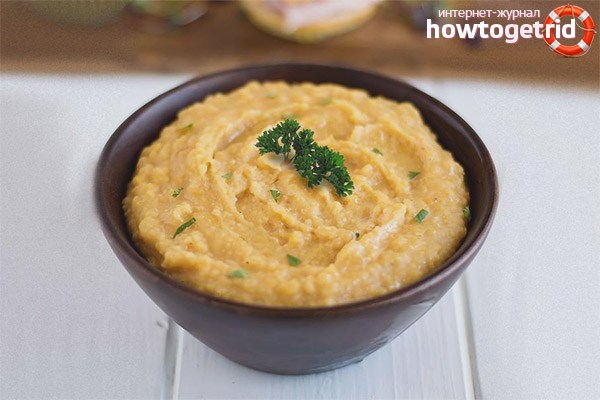 Bouillie amincissante aux pois