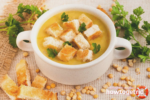 La bonne recette de soupe aux pois