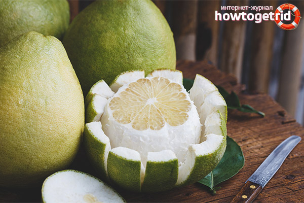 Signes de maturité du pomelo