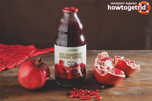 Est-il possible de donner du jus de grenade aux enfants