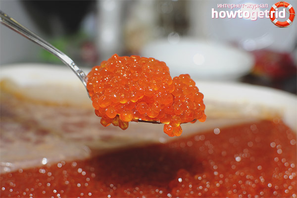 Pourquoi le caviar rouge est-il amer