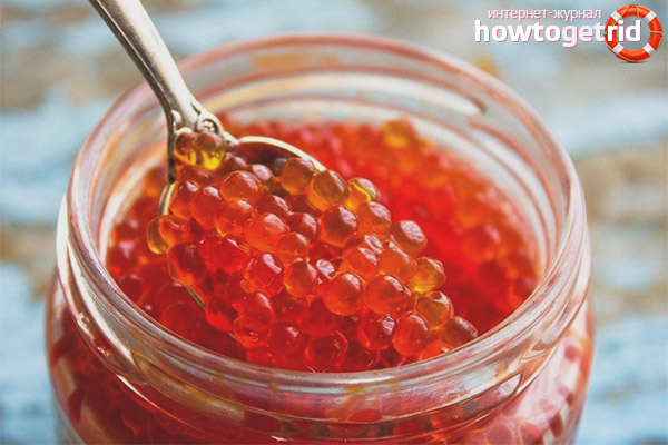 Les causes de l'amertume dans le caviar