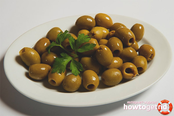Olives en conserve pour hommes